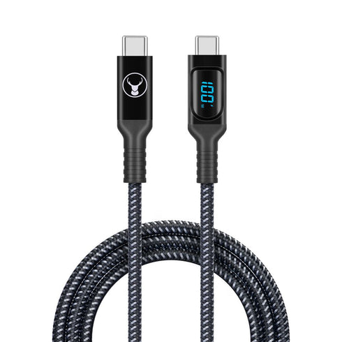 Bonelk USB-C to USB-C Long Life Digital Cable 100W 1.5m (Black)